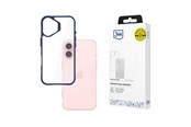 Mobiel - Covers & Cases - 3mk Satin Armor Case+ Blue for Apple iPhone 16 - transparent - 5903108592659