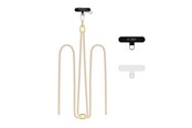 Mobiel - Overige accessoires - Tech-Protect C2S Rope Crossbody Strap - Beige - 5906302312696