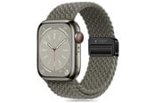 Smartwatch - Accessoires - Tech-Protect Nylonmag Strap for Apple Watch 4 / 5 / 6 / 7 / 8 / 9 / SE / Ultra 1 / 2 (42 / 44 / 45 / 49 MM) - Green - 5906302312788