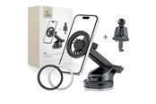 Mobiel - Overige accessoires - Tech-Protect N56 Magnetic Mount with MagSafe - Black - 5906302313211