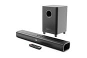 Thuisbioscoop  - Majority Naga 60 Plus Bluetooth Soundbar + Wireless Sub - Black - 1000003066
