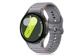 Smartwatch - Accessoires - Tech-Protect Silicone Sport Strap for Samsung Galaxy Watch 4 / 5 / 5 Pro / 6 / 7 / FE - Grey - 5906302313402