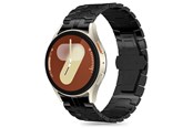 Smartwatch - Accessoires - Tech-Protect Stainless Line Strap for Samsung Galaxy Watch 4 / 5 / 5 PRO / 6 / 7 / FE - Black - 5906302313563