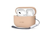 Mobiel - Covers & Cases - Tech-Protect  Silicone Case for Apple AirPods Pro 1/2 - Beige - 5906302313648