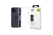 Mobiel - Covers & Cases - 3mk Clear MagCase for Apple iPhone 15 - transparent - 5903108587044