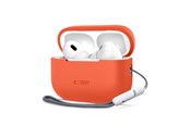 Mobiel - Covers & Cases - Tech-Protect Silicone Case for Apple AirPods Pro 1 / 2 - Orange - 5906302313716