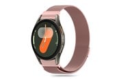 Smartwatch - Accessoires - Tech-Protect MilaneseBand Strap for Samsung Galaxy Watch 4 / 5 / 5 Pro / 6 / 7 / FE - Pink - 5906302313792