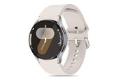 Smartwatch - Accessoires - Tech-Protect Silicone Strap for Samsung Galaxy Watch 4 / 5 / 5 Pro / 6 / 7 / FE - Beige - 5906302313815