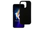Mobiel - Covers & Cases - 3mk Silicone Case for iPhone 16 Pro Max - Black - 5903108586641