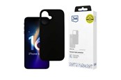 Mobiel - Covers & Cases - 3mk Silicone Case for iPhone 16 Plus - Black - 5903108586627