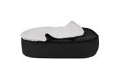 Honden - Bed Time Hundeseng KENZO 110x78x15 cm. Sort - 23G-NEW25-A19 BLACK