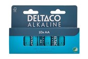 Batterij - Deltaco battery - 10 x AA / LR6 - Alkaline - LR6-10B