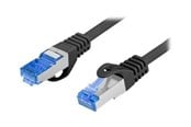 Netwerk - kabel - Lanberg patch cable - black RAL 9004 - Zwart - PCF6A-10CC-0050-BK