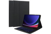 Tablet - Hoezen - Tech-Protect SC Pen + Keyboard Case for Samsung Galaxy Tab S9 FE+ 12.4" X610 / X616B - Black - 9319456606324