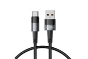 USB-kabel - Tech-Protect UltraBoost USB-C / USB-A 66W 6A 0.5m Cable - Grey - 9319456607499