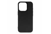 Mobiel - Covers & Cases - Hurtel Liquid Silicone Case MagSafe for iPhone 16 Pro Max - Black - 5907769363337