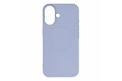 Mobiel - Covers & Cases - Hurtel Liquid Silicone Case MagSafe for iPhone 16 - Lavender - 5907769363542