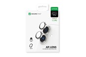 Mobiel - Beschermend glas - AmazingThing AR Aluminum 2 Lens Glass with Camera Lens Frame for iPhone 16 / 16 Plus - White - IP16CAM2WGLA