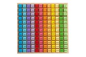 Houten speelgoed - Bigjigs Wooden Leather Tables - 120 pcs. - BJ210
