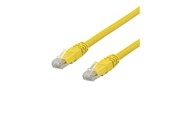 Netwerk - kabel - Deltaco TP-67GLAU - patch cable - 7 m - yellow - Geel - 7m - TP-67GLAU