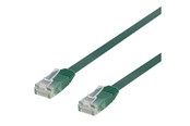 Netwerk - kabel - Deltaco patch cable - 50 cm - green - Groen - 0.5m - TP-60G-FL