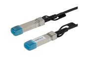 Netwerk - kabel - Deltaco 10GBase-CU direct attach cable - 1 m - black - Zwart - 1m - DAC-10G-1