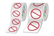 Papier, fotopapier en etiketten - Brother - pre-cutted prohibition labels - 500 label(s) - 50 mm diameter - LTZ12050FBAN