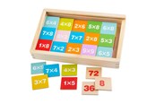 Houten speelgoed - Bigjigs Wooden Leather Tables - 81 pcs. - BJ538