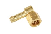 Grill & Accessoires - Meva 1/4'' LH Angle Connector Adapter for 8x15mm Gas Hose Connection - 8590584435203