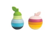 Speelgoed voor baby's - Bigjigs Wooden Stackable Apple and Pear - 35047