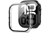 Smartwatch - Accessoires - Tech-Protect Defense360 Tempered Glass Case for Apple Watch 10 (42mm) - Clear - 5906302376520