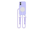 Mobiel - Covers & Cases - Tech-Protect MagNecklace MagSafe Case with Lanyard for iPhone 16 - Purple - 5906302375905
