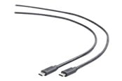 USB-kabel - Gembird Cablexpert - USB-C cable - USB-C to USB-C - 1 m - CCP-USB3.1-CMCM-1M