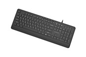 Toetsenbord - Gembird - keyboard - slim multimedia full size - QWERTY - US - black Input Device - Toetsenbord - Engels (US international) - Zwart - KB-MCH-05