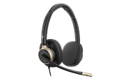 Headphones/Headsets - HP Poly Mission 825 Stereo USB Wired Headset (Bulk) - C01FCA6#AC3