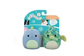 Honden - Squishmallows Pets Squishmallows 9cm Two-Pack Squeaky Plush Dog Toy D - JPT0303