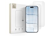 Mobiel - Beschermend glas - Tech-Protect Glass Fit+ 2-pack Tempered Glass for iPhone 16 Pro / 17 / 17 Pro - Clear - 5906302319244