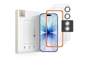 Mobiel - Beschermend glas - Tech-Protect Easy Set+ 3-pack Tempered Glass for iPhone 17- Clear - 5906302319268