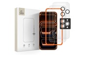 Mobiel - Beschermend glas - Tech-Protect Easy Set+ 3-pack Tempered Glass for iPhone 16 Pro Max / 17 Pro Max - Clear - 5906302319299