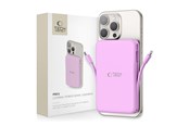 Powerbank - Tech-Protect Powerbank PB31 MagSafe 10000mAH - purple Powerbank - Paars - 10000 mAh - 5906302375820