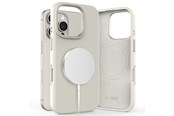 Mobiel - Covers & Cases - Tech-Protect Silicone PU MagSafe Case for iPhone 16 Pro - Beige - 5906302372584