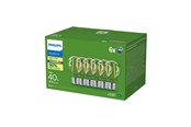 Armaturen & Lampen - Philips LED filament-magnetic light bulb Ultra Efficient A60 2,3W/827 (40W) Clear 6-pack E27 - 929003622794