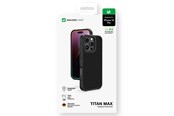 Mobiel - Covers & Cases - AmazingThing Titan Max Case with 1500D Aramid Fibers for iPhone 16 Pro - Black - IP166.3PTXBK