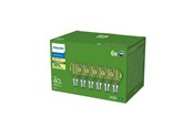 Armaturen & Lampen - Philips LED spot Ultra Efficient P45 2,3W/827 (40W) Clear 6-pack E14 - 929003801131