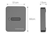 Harde schijf accessoires - Gembird DD-U3M2 - SSD docking station - M.2 Card (PCIe NVMe & SATA) - USB 3.2 (Gen 2) - DD-U3M2
