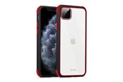 Mobiel - Covers & Cases - CRONG Trace Clear Cover - iPhone 11 Pro Case - Black/Red - CRG-TRC-IP11P-BR