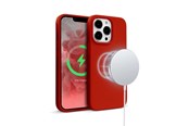 Mobiel - Covers & Cases - CRONG Color Cover Magnetic - iPhone 13 Pro Max MagSafe Case - Red - CRG-COLRM-IP1367-RED