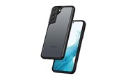 Mobiel - Covers & Cases - CRONG Hybrid Clear Cover - Case for Samsung Galaxy S22+ - black - CRG-HCLC-SGS22P-BLK