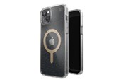 Mobiel - Covers & Cases - Speck Presidio Perfect-Clear with Glitter + MagSafe - iPhone 15 Plus / 14 Plus Case with MICROBAN Coating - Clear / Gold Glitter - 150121-9221
