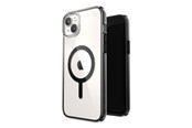 Mobiel - Covers & Cases - Speck Presidio Perfect-Clear with Impact Geometry + MagSafe - iPhone 15 Plus / 14 Plus Case with MICROBAN Coating - Clear / Black - 150125-5905